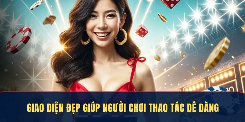 Giao diện đẹp giúp người tham gia thao tác dễ dàng
